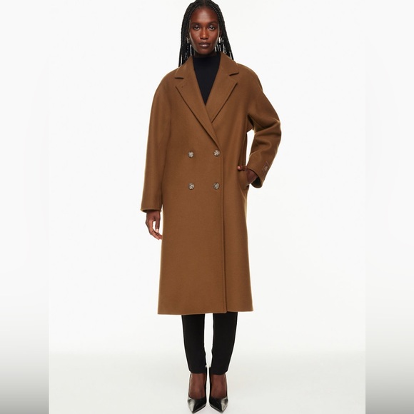 NWT Aritzia Babaton The Slouch Coat - Picture 1 of 15